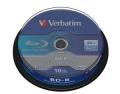 Verbatim BD-R 25GB 6x 10er Spindel - 43742 