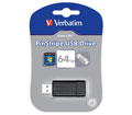 Verbatim Store n Go PinStripe 64GB schwarz