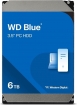 Western Digital WD Blue 6TB 512e 3.5 Zoll SATA 6Gb/s - WD60EZAX 