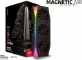 XFX Mercury Radeon RX 9070 XT OC Magnetic Air Edition with RGB 16GB GDDR6 - RX-97TMARGB9 