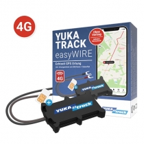 YUKAtrack easyWire 4G AIO GPS Car Tracker with SIM + Data Flat - YTEASYWIREGPS4G