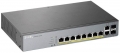 Zyxel GS1350 Desktop Gigabit Smart Switch 10x RJ-45 2x SFP PoLRE/PoE+ - GS1350-12HP-EU0101F 